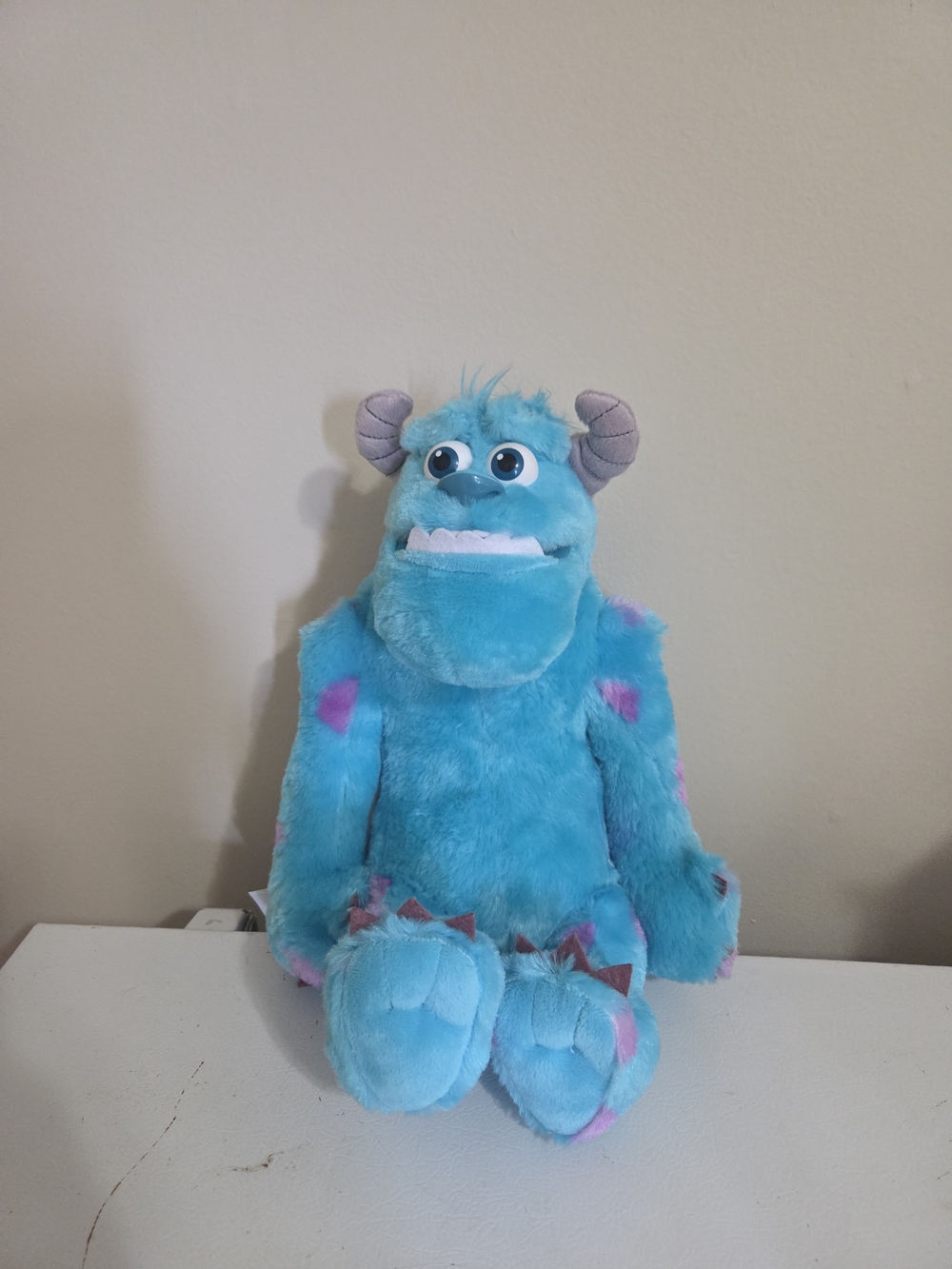 Disney Pixar Monsters Inc My Scare Pal 14" Talking Plush Sully Mouth Eyes Move
